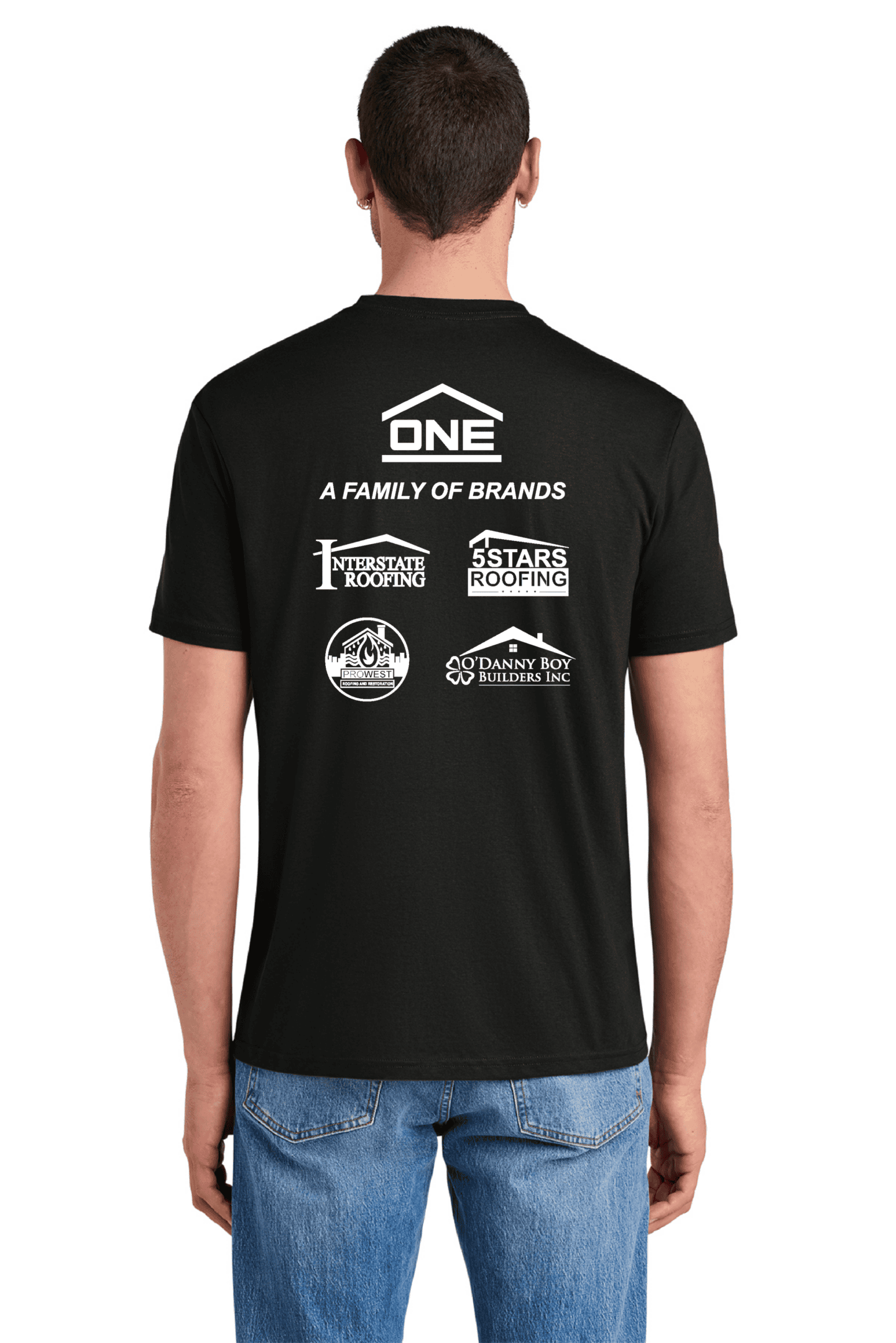 DM130 District® Perfect Tri® Tee Black - Image 2