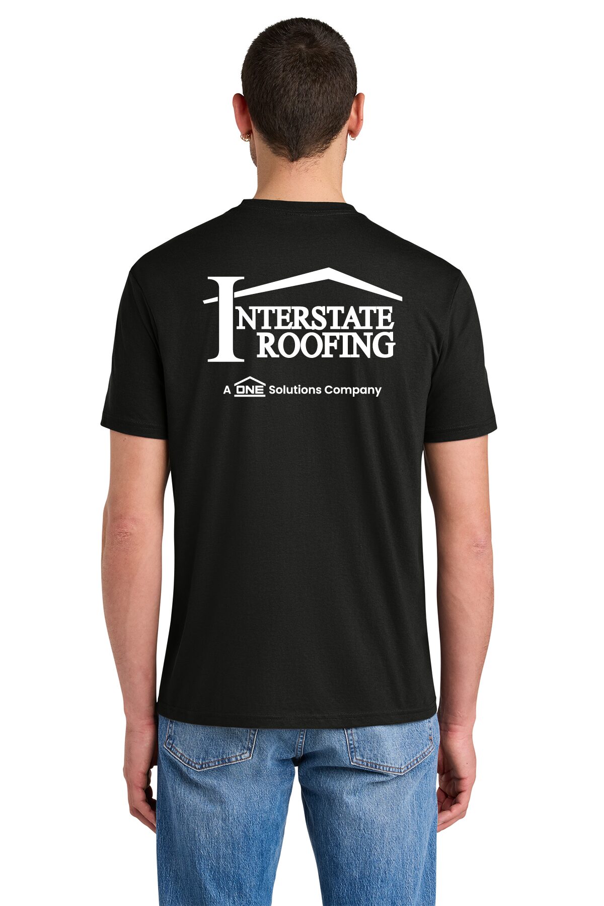 DM130 District® Perfect Tri® Tee Black - Image 2