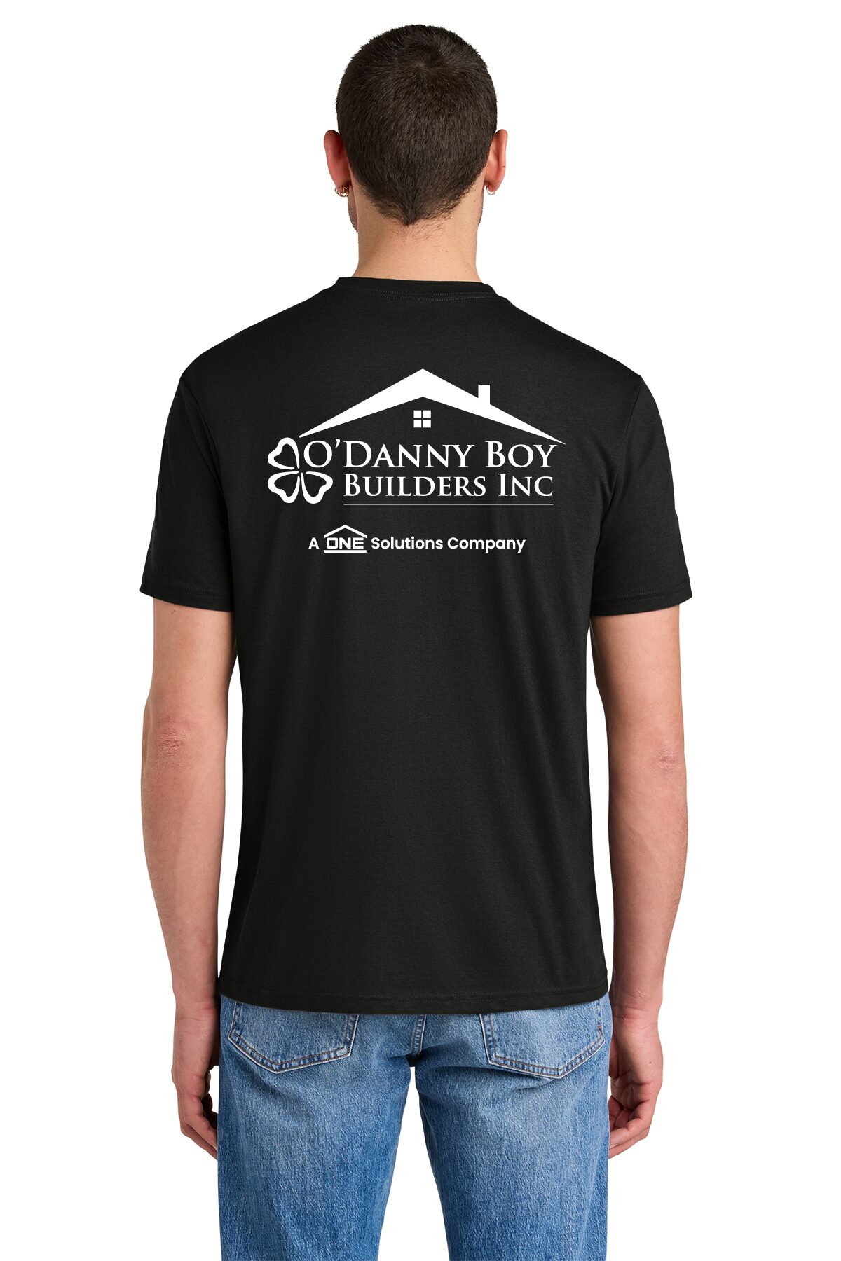 DM130 District® Perfect Tri® Tee Black - Image 2